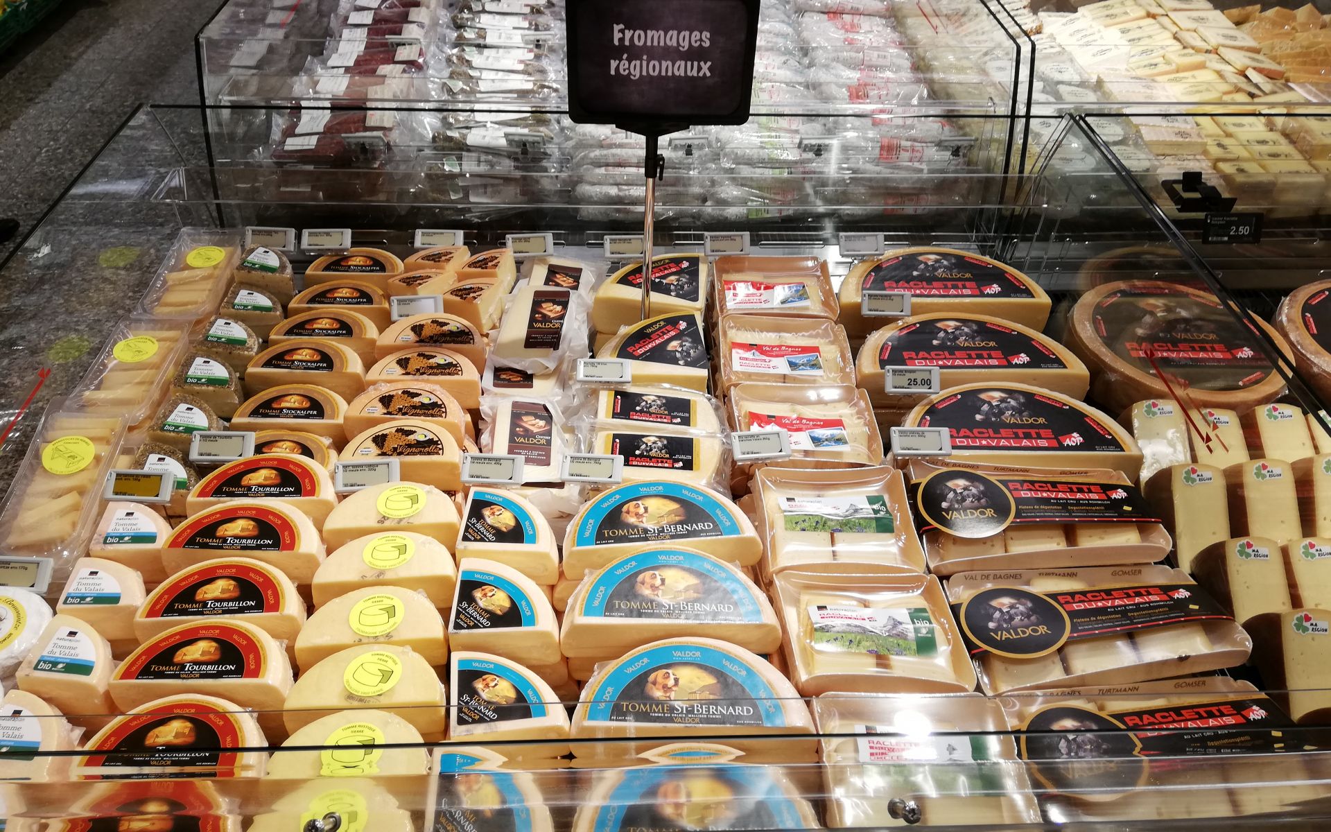 Fromages pour vos raclettes et fondues