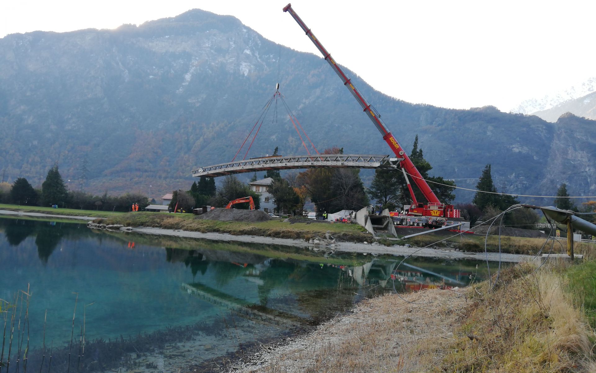 Reconstruction du pont du Rosel